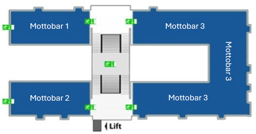 Lageplan 3. Stock