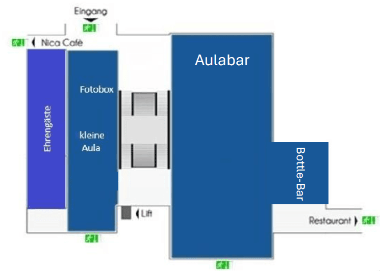 Lageplan Erdgeschoss